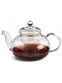 Чайник из жаропрочного стекла с заварочной колбой "Смородина" (600 мл)