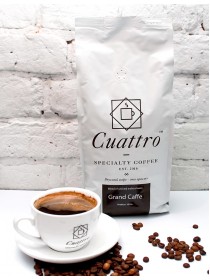 Кофе в зернах CUATTRO Grand Caffe (упаковка 1 кг)